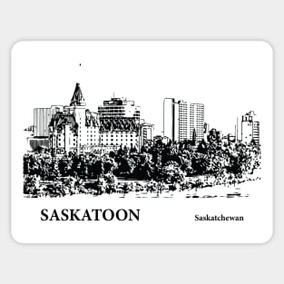 Saskatoon Saskatchewan Sticker